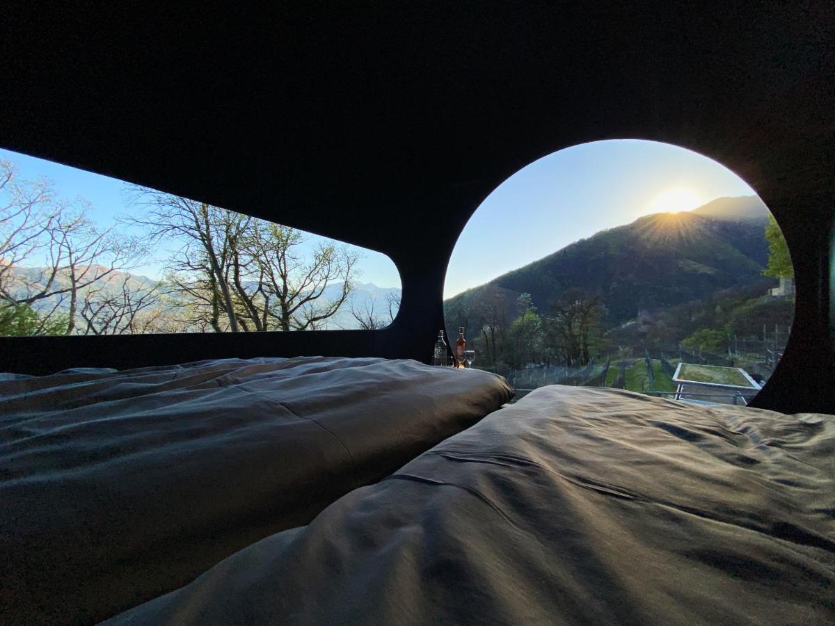 Birdbox Curzutt Hotel Monte Carasso Exterior photo